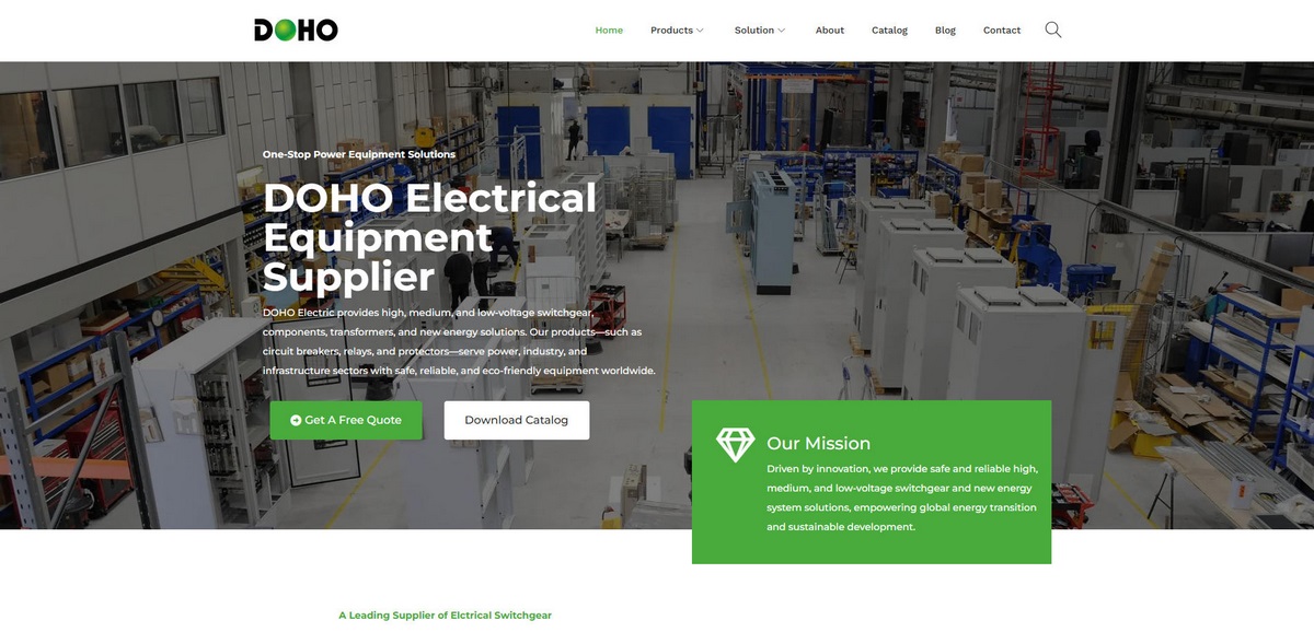 DOHO Switchgear Manufacturer