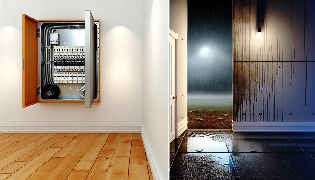 indoor vs outdoor distribution boxes