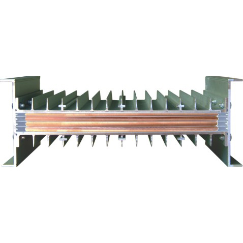 Aluminum alloy shell copper conductor compact busway