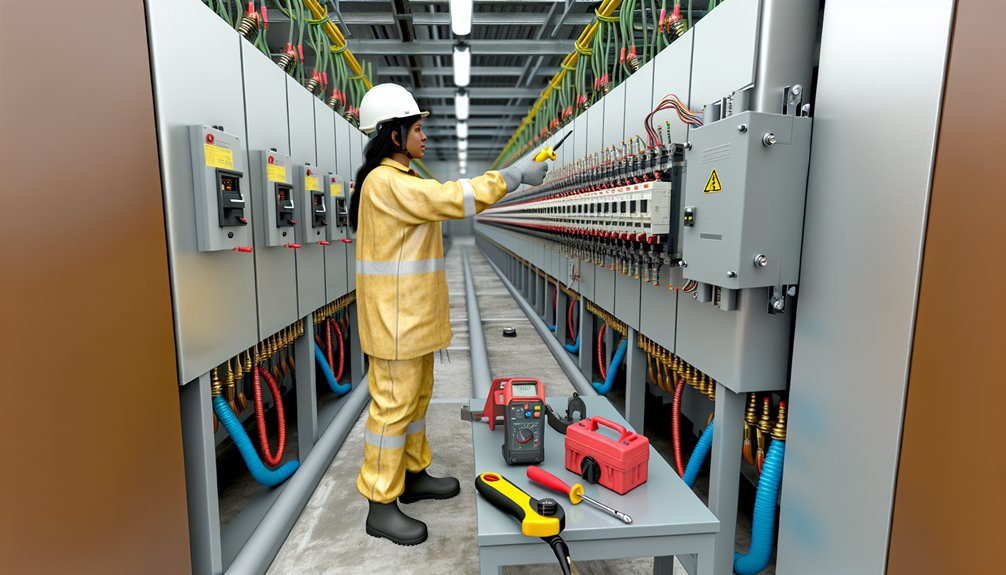 controlled unpacking and inspection