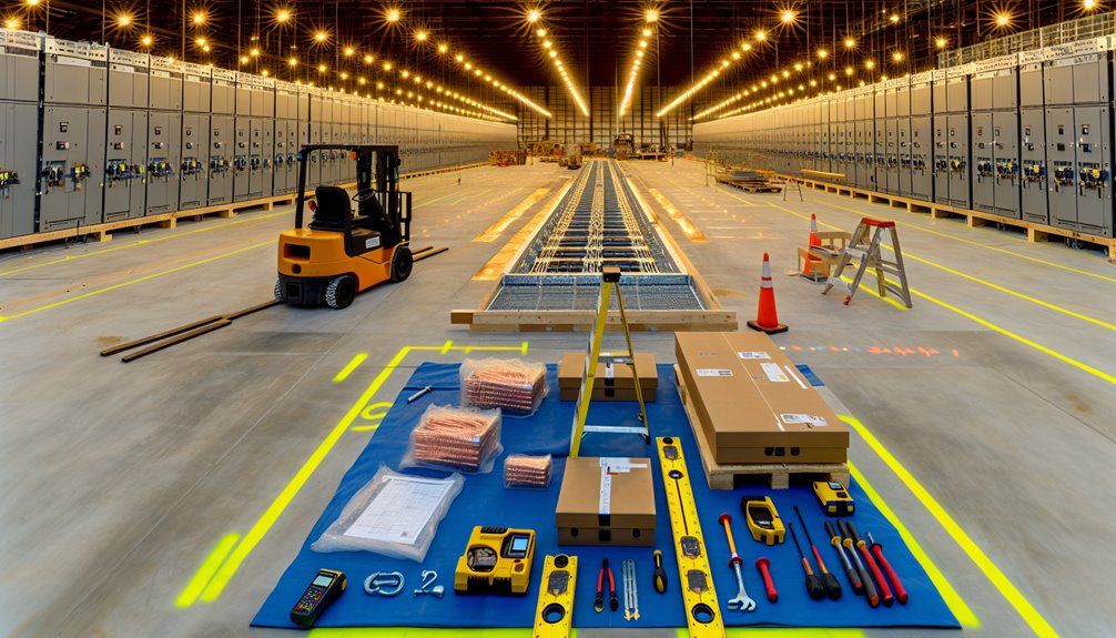 site preparation for switchgear