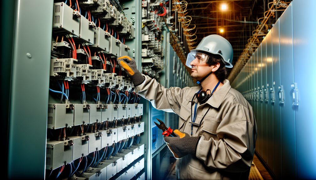 high voltage switchgear maintenance activities