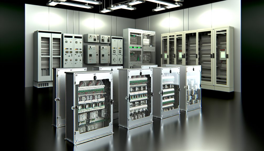 types of electrical panels